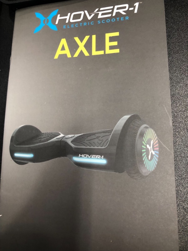 Photo 7 of Hover-1 Axle Hoverboard | 7MPH Top Speed, 3MI Range, LED Headlights & Wheels, Easy to Learn for Kids/Youth
