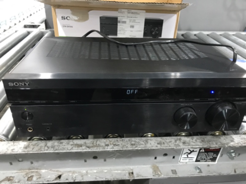 Photo 2 of Sony STRDH190 2-ch Home Stereo Receiver with Phono Inputs & Bluetooth Black