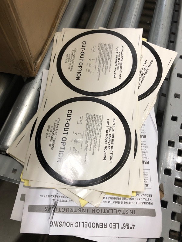 Photo 4 of 24 Pack 6 Inch Remodel Housing, Shallow Type Airtight IC Can Housing with TP24 Connector for LED Recessed Lighting, ETL Listed