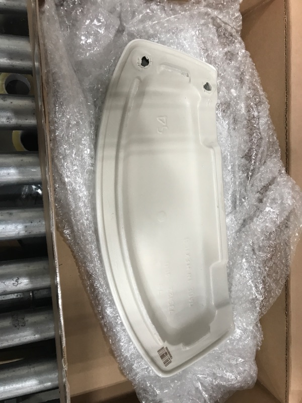 Photo 2 of American Standard 735122-400.020 Cadet 10 Inches Toilet Lid for Right-Height and Compact Models, White