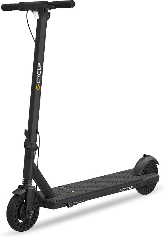 Photo 1 of G-CYCLE L8 Pro Electric Scooter, Max 500W Motor, Up to 18 Miles Long Range, 18% Slope, 8'' Honeycomb Tire, Front Shock Absorber, Triple Braking System, Foldable E Scooter for Adults
