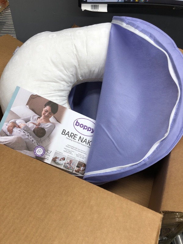 Photo 2 of Boppy Nursing Pillow – Bare Naked | Breastfeeding and Bottle Feeding, Propping Baby, Tummy Time, Sitting Support | Pillow Only