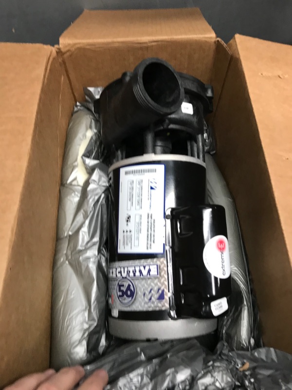 Photo 2 of 37208211D Waterway Executive Spa Pump 2-speed 230V 8.0A Executive 56 frame PF-20-2N22C 3720821-1D 6.5" diameter 2" SD/CS
