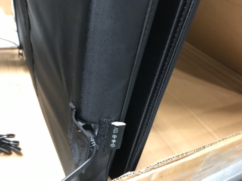 Photo 1 of Amazon Basics Portable Foldable Photo Studio Box with LED Light - 25 x 30 x 25 Inches Photo Studio Only Box
