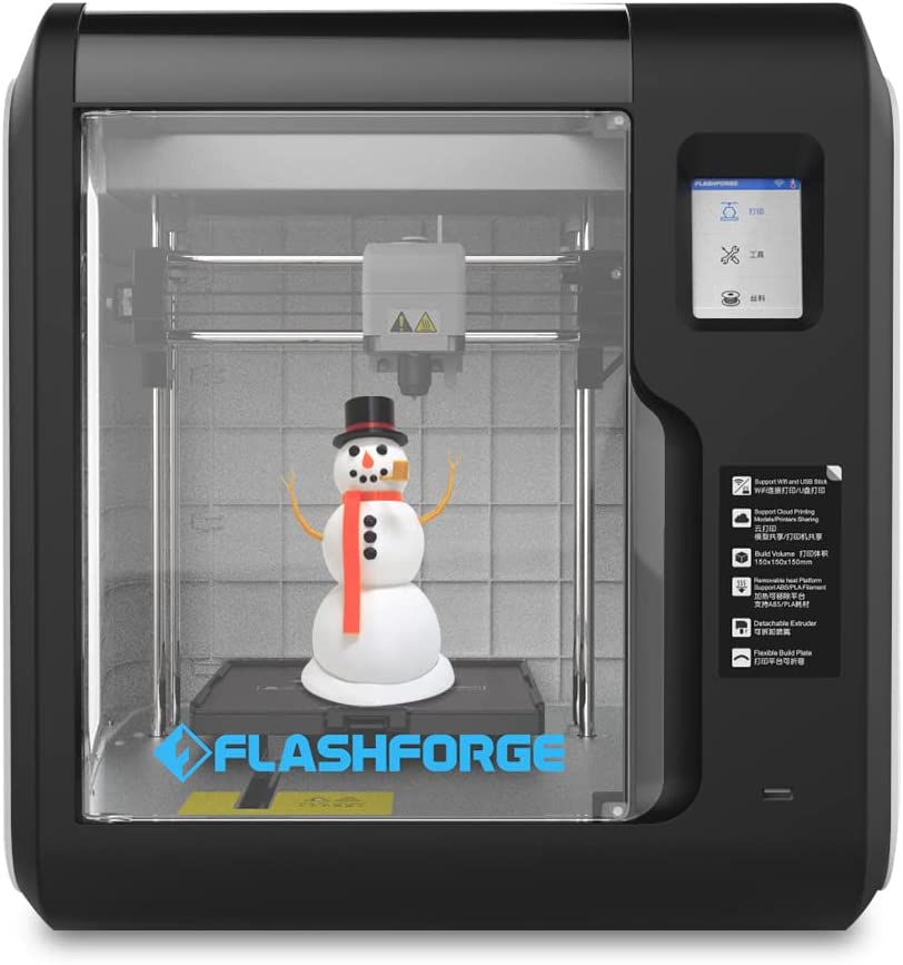 Photo 1 of FLASHFORGE 3D Printer Adventurer 3 Lite Leveling-Free Quick Removable Nozzle and Heating Platform Ultra-Mute Cloud Printing
