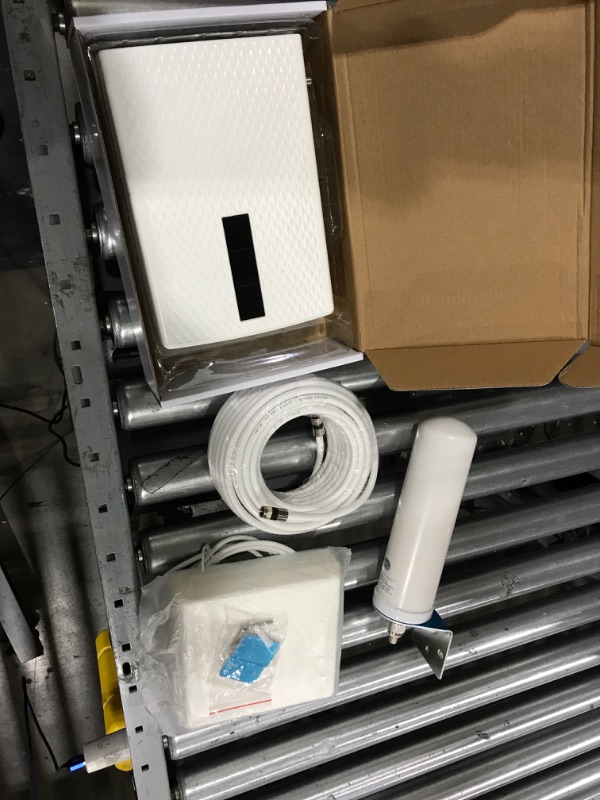 Photo 1 of Goboost Cell Phone Signal Booster 2G 3G 4G LTE 5G Triple Band 2/4/5 Cellular Signal Booster 70dB High Gain Signal Amplifier with Antenna Kit for AT&T, Verizon, US Cellular & More | FCC Approved