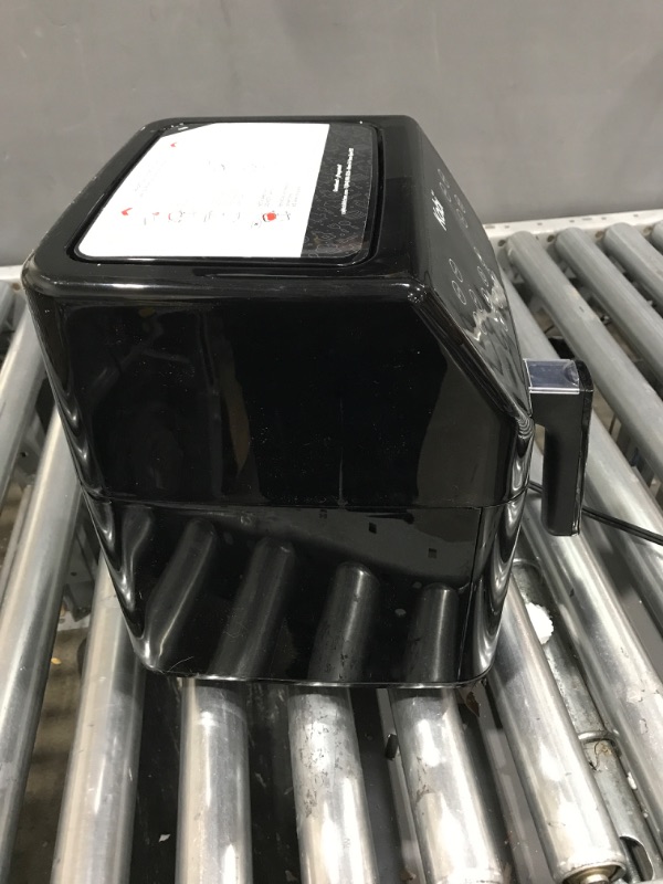 Photo 4 of -USED FOR PARTS-
Kobi Air Fryer, XL 5.8 Quart,1700-Watt Electric Hot Air Fryers Oven & Oilless Cooker, LED Display, 8 Preset Programs, Shake Reminder, for Roasting, Nonstick Basket, ETL Listed (100 Recipes Book Included) (Black)
