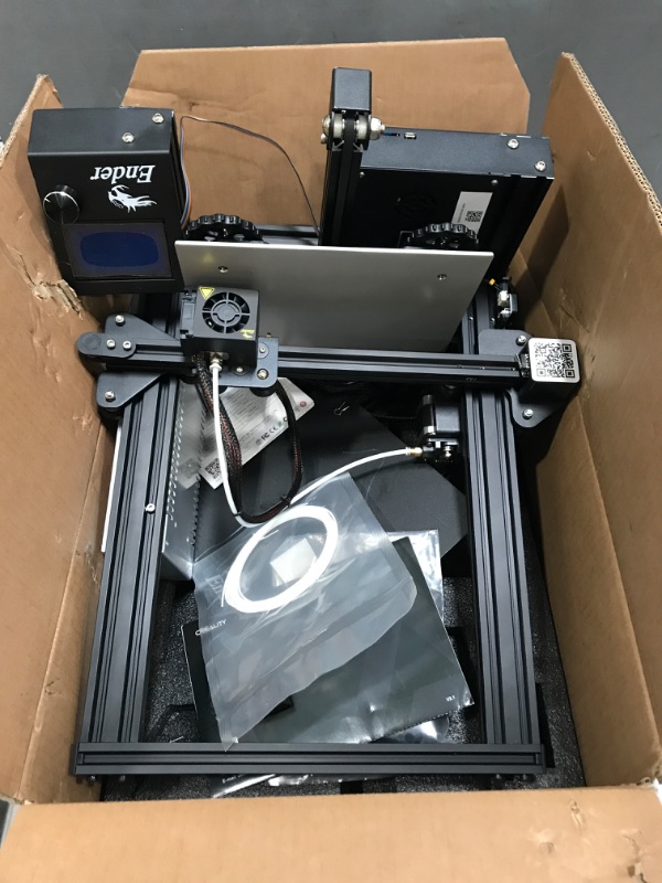 Photo 2 of Official Creality Ender 3 3D Printer Fully Open Source with Resume Printing All Metal Frame FDM DIY Printers with Resume Printing Function 220x220x250mm
