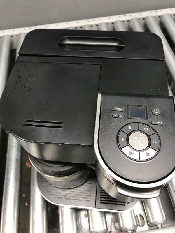 Photo 3 of -USED FOR PARTS-
Keurig K-Duo Coffee Maker, Single Serve and 12-Cup Carafe Drip Coffee Brewer, Compatible with K-Cup Pods and Ground Coffee, Black

