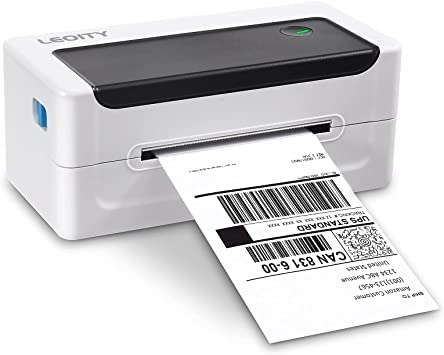 Photo 1 of Leoity Thermal Label Printer, Shipping Label Printer for UPS, USPS, USB Connected Commercial Direct Label Maker Compatible with Shopify, Ebay, Amazon&Etsy-Windows&Mac Systems Supported (Not Bluetooth)
