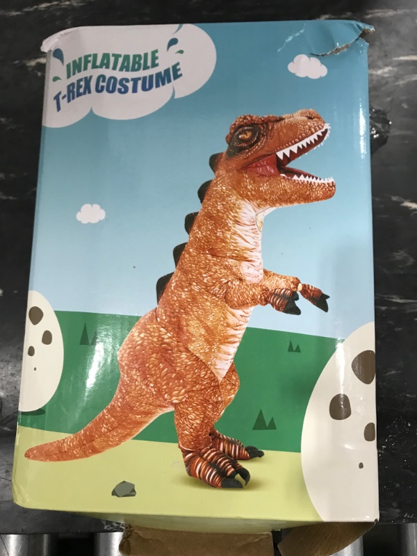 Photo 1 of *USED* Original Inflatable Dinosaur Costume, T-Rex, Standard
