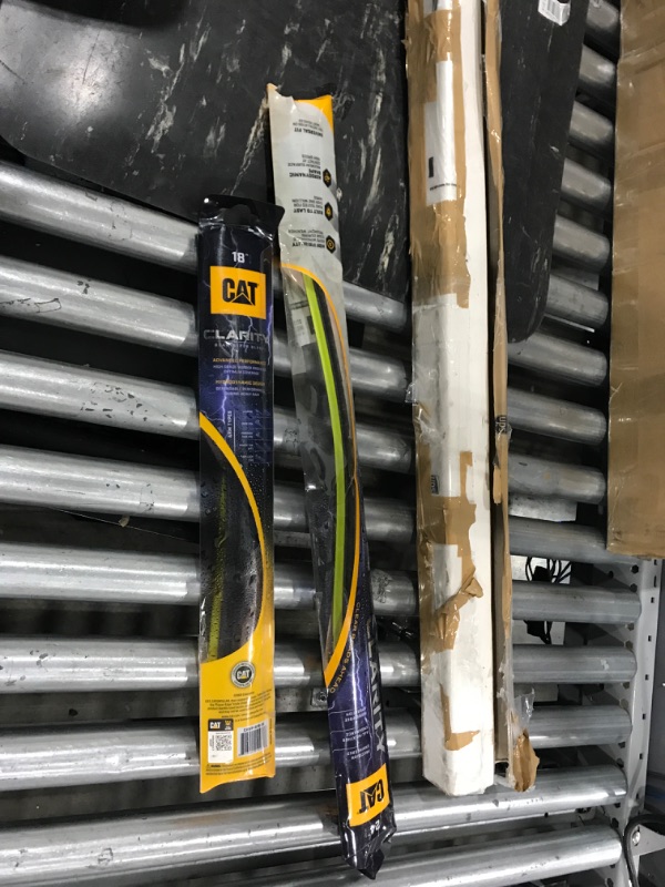 Photo 1 of *USED*CAT All Season Heavy Duty Windshield Wiper Blades - Ultra Strong/Extra Durable for Trucks, Vans, Pickups, and SUVs - Crystal-Clear, Streak-Free, Silent (18 + 24 Inch (2 Pack for Front Windshield))
