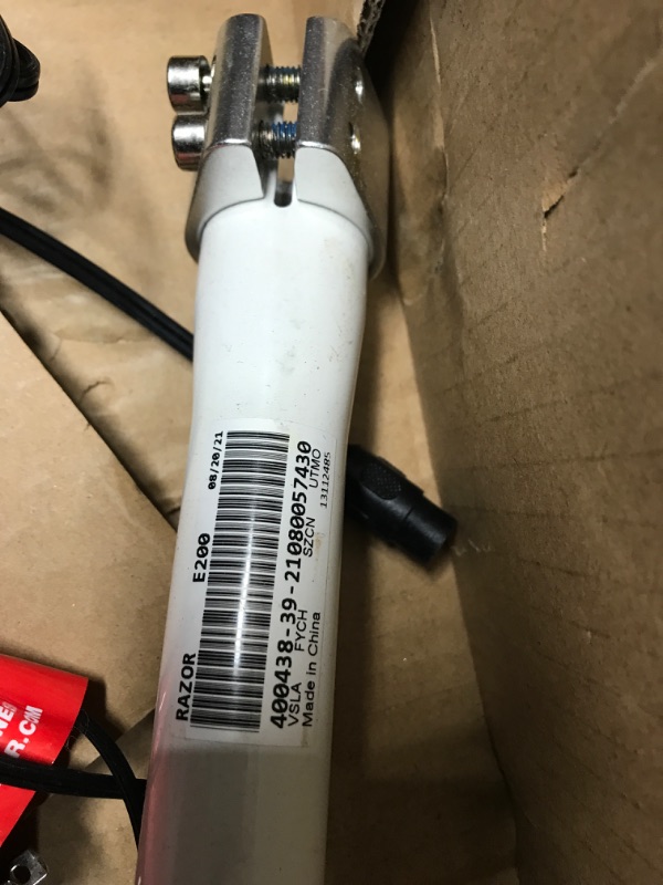 Photo 1 of *USED*Razor E200 Electric Scooter - White