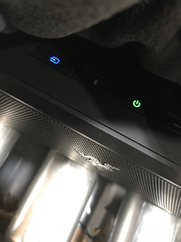 Photo 3 of Razer Leviathan V2: Multi-Driver PC Gaming Soundbar with Subwoofer - THX Spatial Audio - Compact Design - Chroma RGB - Bluetooth 5.2 - for PC, Desktop/Laptop, Smartphones, Tablets & Nintendo Switch
