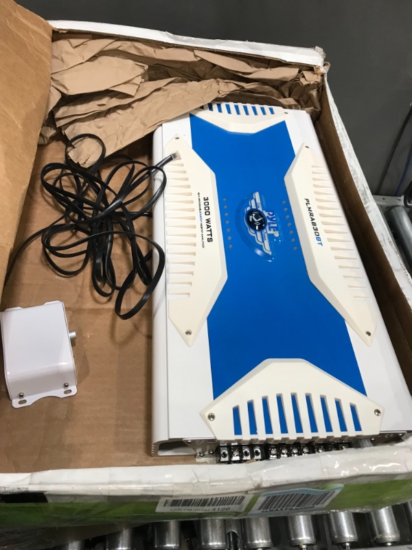 Photo 2 of (PARTS ONLY)Pyle Hydra Marine Amplifier - Upgraded Elite Series 3000 Watt 8 Channel Bridgeable Amp Tri-Mode Configurable, Waterproof, MOSFET Power Supply, GAIN Level Controls and RCA Stereo Input (PLMRA830BT)
