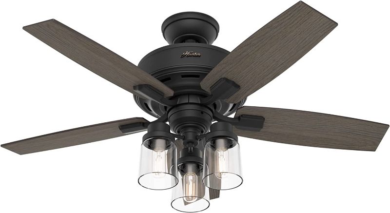 Photo 1 of **PARTS ONLY**
Hunter Bennett Indoor Ceiling Fan with LED Light and Remote Control
