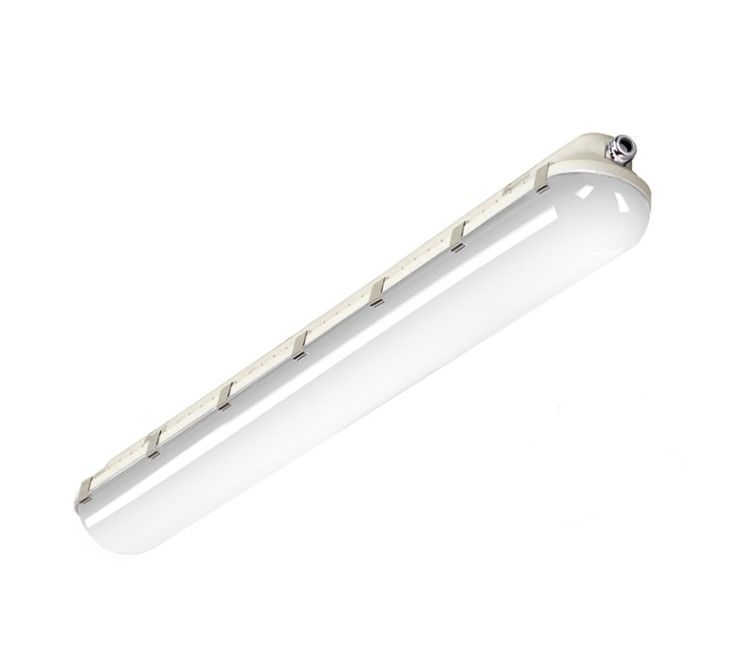 Photo 1 of Alcon Lighting 11201-4 VPF 4 Foot LED Surface Mount Vapor Proof LED Light Fixture - High Efficiency
