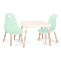 Photo 1 of B. Kid Century Modern, Mint Table & Chair Set
