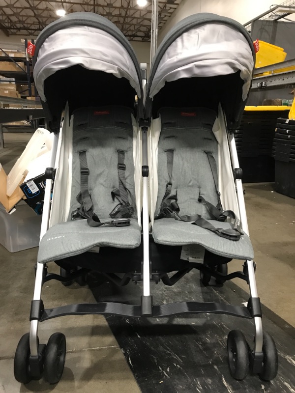 Photo 2 of **GENTLY USED, FULLY FUNCTIONAL**
G-Link 2 Stroller - Jordan (Charcoal Melange/Silver) charcoal melange JORDAN