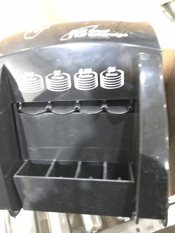 Photo 1 of missing parts ***parts only***Royal Sovereign 1 Row ECO-Friendly Manual Hand Crank Coin Sorter (QS-2N), Single,Black