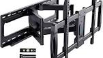 Photo 1 of PERLESMITH Full Motion TV Wall Mount for 50”-90” TVs, TV Mount Bracket Dual Articulating Arms Swivel Extension tilt up to 165lbs, Max VESA 800x400mm , Fits 16”18” to 24" Studs, PSXFK1
