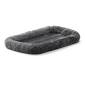 Photo 1 of 22L-Inch Gray Dog Bed or Cat Bed w/ Comfortable Bolster | Ideal for XS Dog Breeds & Fits a 22-Inch Dog Crate | Easy Maintenance Machine Wash & Dry | 1-Year Warranty
