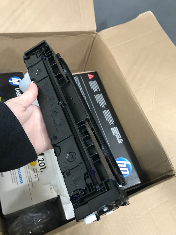 Photo 2 of 201A Toner CF400A CF401A CF402A CF403A: Replacement for HP 201A 3-Pack Black/Cyan/Magenta/Yellow Toner Cartridges Color Pro M277dw M252n M277c6 M277n M252dw...
