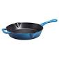 Photo 1 of AmazonCommercial Enameled Cast Iron Skillet, 10-Inch, Blue
