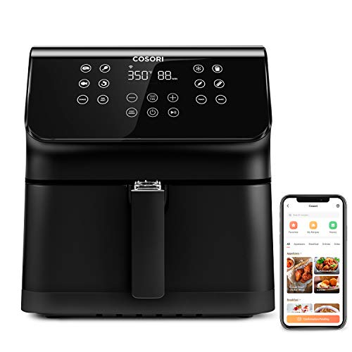 Photo 1 of COSORI Smart Air Fryer(100 Recipes) 12-in-1 Large XL Oven with Upgrade Customizable 10 Presets & Shake Reminder, Preheat, Keep Warm, Works with Alexa
Air Fryer Dimensions (LxWxH) : 11.78 x 13.87 x 12.65 in / Basket Dimensions (LxWxH) : 9 x 9 x 3.75 in (fo