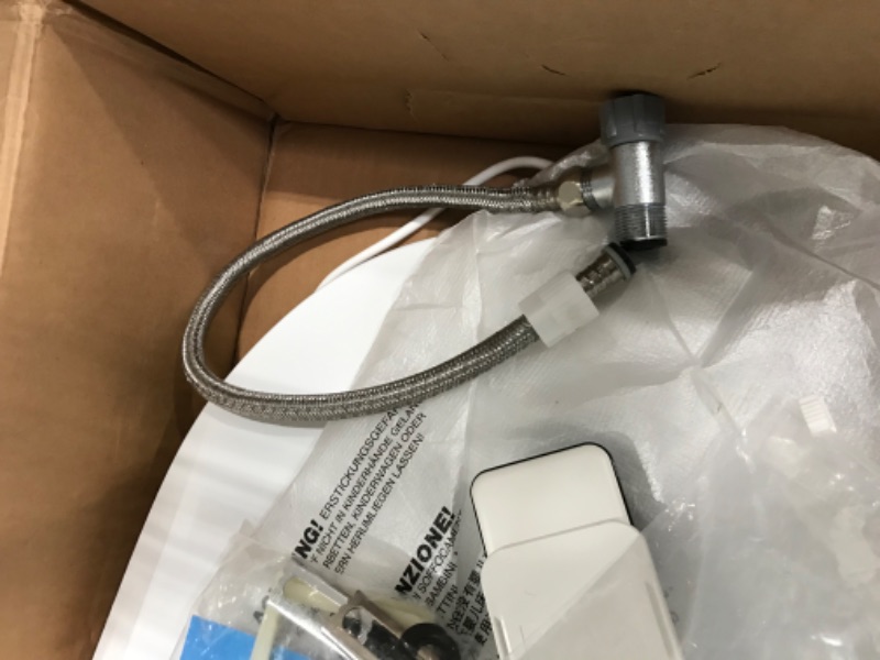 Photo 1 of **used**
Brondell LT99 Swash Electronic Bidet Seat LT99, Fits Round Toilets, White – Lite-Touch Remote, Warm Water, Strong Wash Mode, Stainless-Steel Nozzle, Saved User Settings & Easy Installation, LT99 LT99 Round