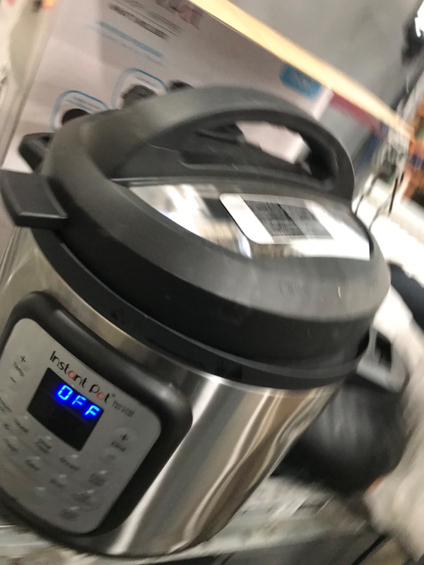 Photo 3 of **Lid will not shut correctly**
Instant Pot 8 qt 11-in-1 Air Fryer Duo Crisp + Electric Pressure Cooker