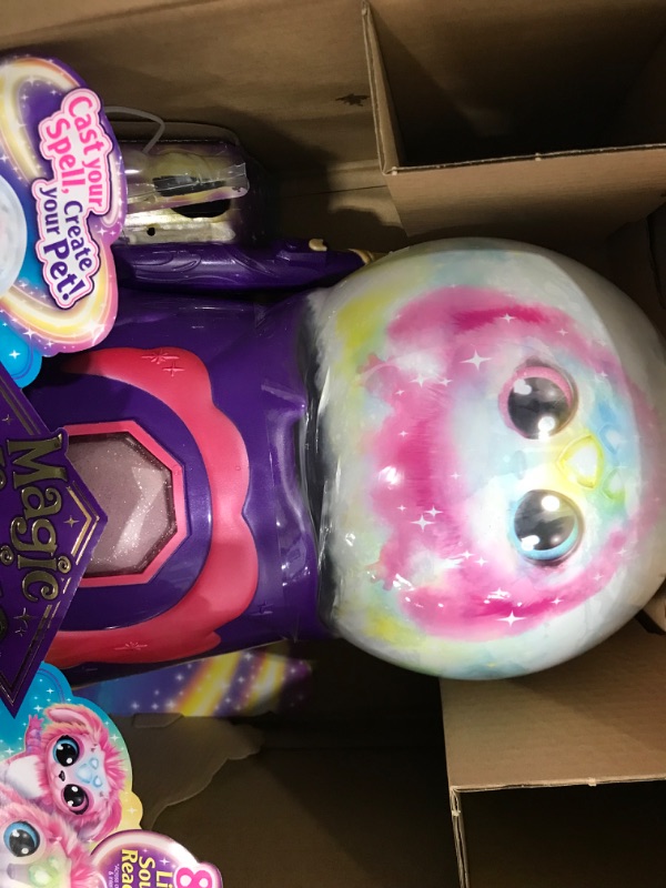 Photo 2 of **missing doll**
Magic Mixies Magical Misting Crystal Ball with Interactive 8 inch Pink Plush Toy and 80+ Sounds and Reactions