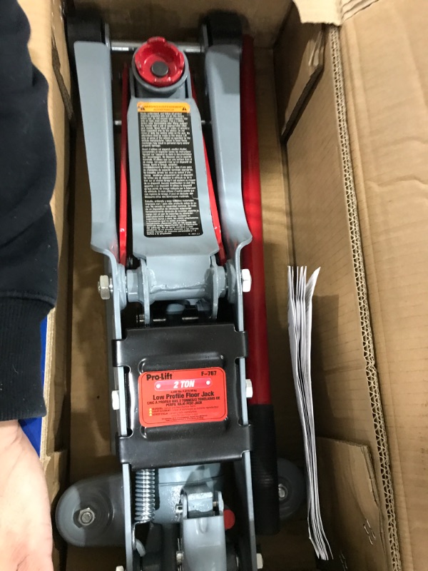 Photo 2 of Pro-Lift F-767 Grey Low Profile Floor Jack - 2 Ton Capacity