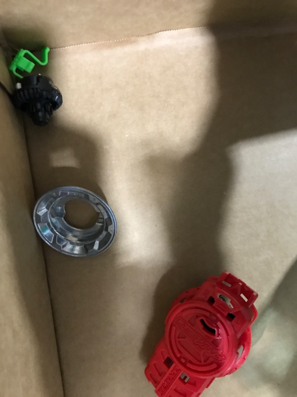 Photo 3 of BEYBLADE Burst QuadDrive Interstellar Drop Battle Set, Set Stadium, 2 Battling Tops and 2 Launchers, Toys for 8 Year Old Boys & Girls & Up