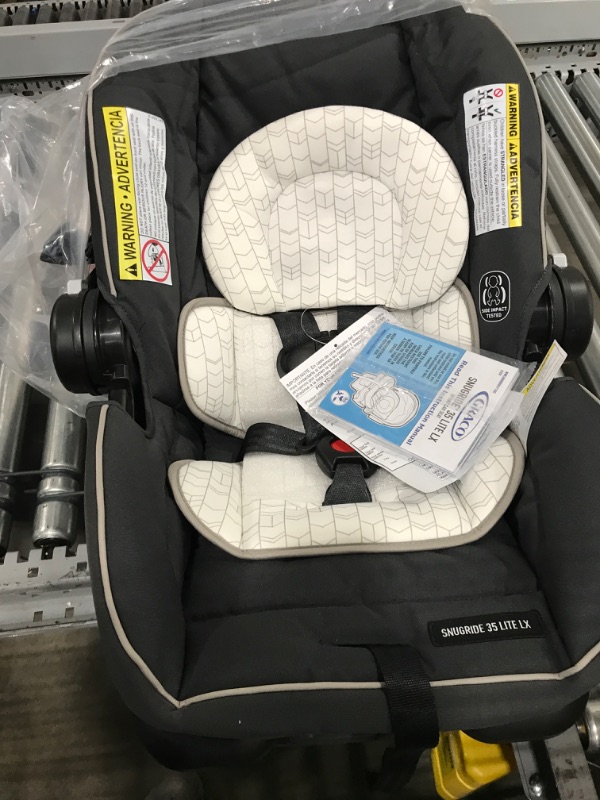 Photo 6 of Graco Modes Element Travel System, Includes Baby Stroller with Reversible Seat, Extra Storage, Child Tray and SnugRide 35 Lite LX Infant Car Seat, Redmond Element Redmond