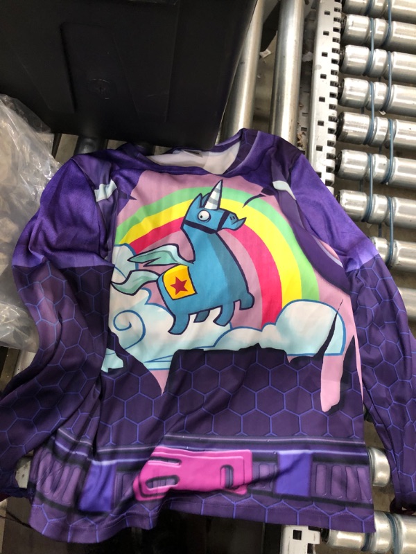 Photo 2 of fortnite unicorn shirt size: Unknown. 