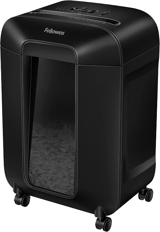 Photo 1 of Fellowes LX85 10-Sheet, P4 Cross-Cut Home Office Paper Shredder with SafeSense
