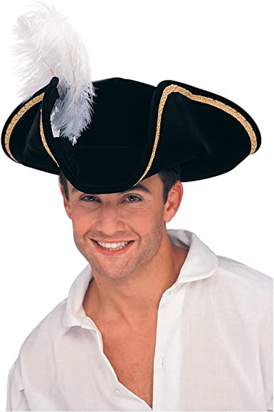 Photo 1 of Rubie's Costume Buccaneer Tricorn Hat