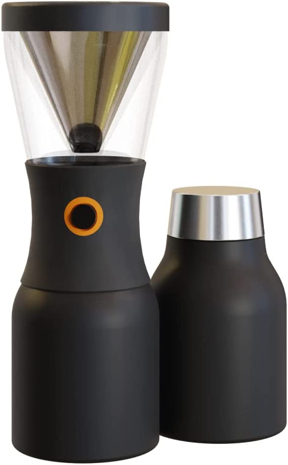 Photo 1 of Asobu Coldbrew Portable Cold Brew Coffee Maker With a Vacuum Insulated 34oz Stainless Steel 18/8 Carafe Bpa Free