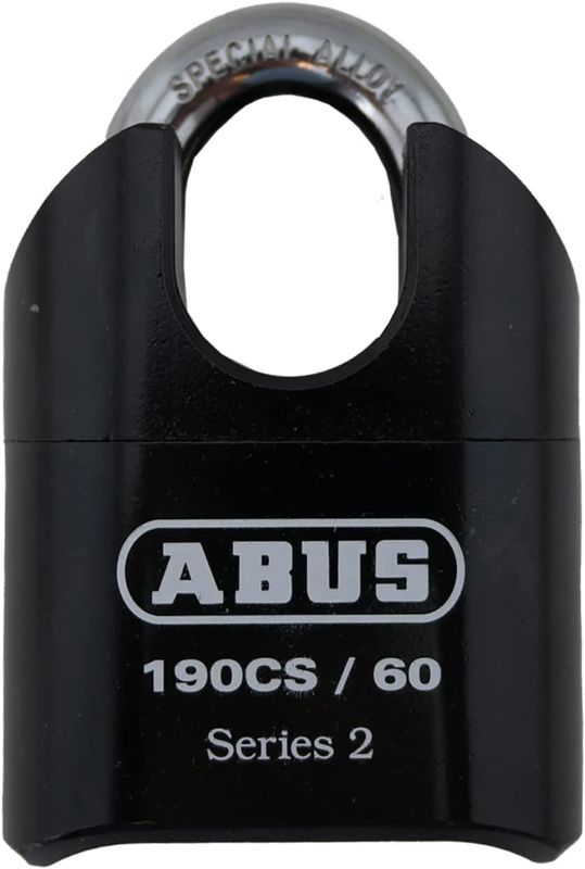Photo 1 of *LOCKED* ABUS 190CS/60 High Security Solid Steel Combination Padlock, Closed Shackle
