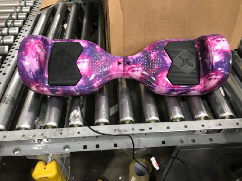 Photo 4 of *NONFUNCTIONAL* Hover-1 Helix Electric Hoverboard | 7MPH Top Speed, 4 Mile Range, 6HR Full-Charge, Built-in Bluetooth Speaker, Rider Modes: Beginner to Expert Hoverboard Galaxy