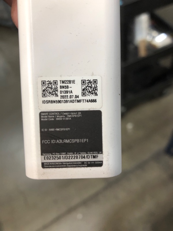 Photo 1 of Samsung BN59-01391A Replacement Remote Control - Solar Charging - USB-C - Voice Control (Renewed)
