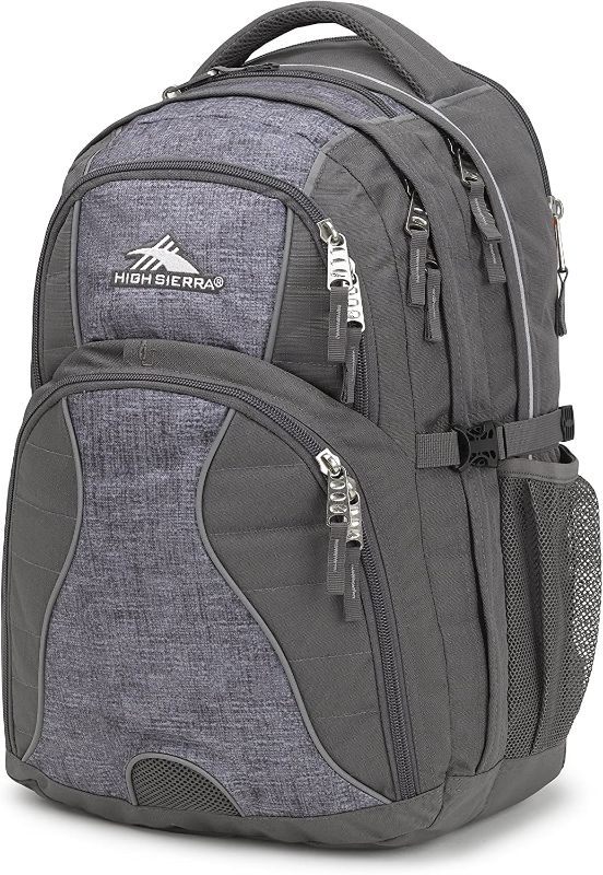 Photo 1 of 
High Sierra Swerve Backpack, Slate/blue Weave, One Size