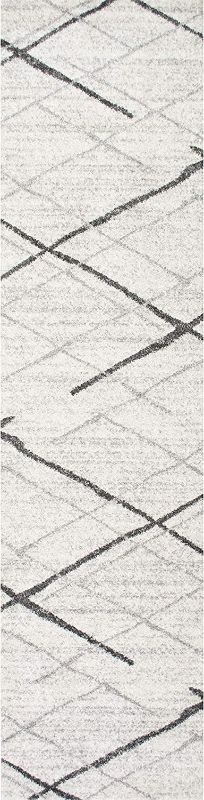 Photo 1 of 
nuLOOM Thigpen Contemporary Runner Rug, 2' 5" x 9' 5", Grey