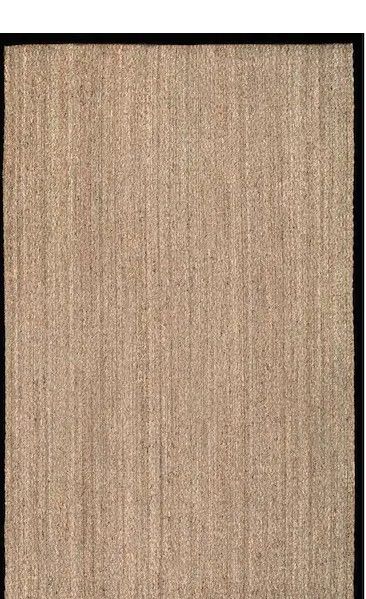 Photo 1 of 
nuLOOM
Elijah Seagrass with Border Black 4 ft. x 6 ft. Area Rug