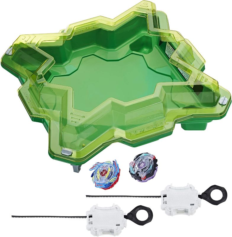 Photo 1 of Beyblade Burst Evolution Star Storm Battle Set (Amazon Exclusive)
