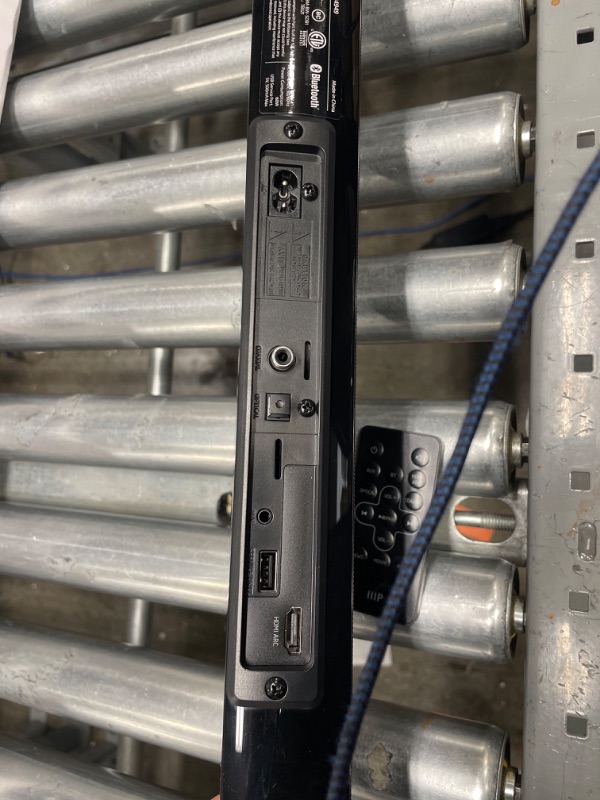 Photo 1 of Monoprice SB-200 Premium Slim Soundbar - Black with HDMI ARC, Bluetooth, Optical, and Coax Inputs