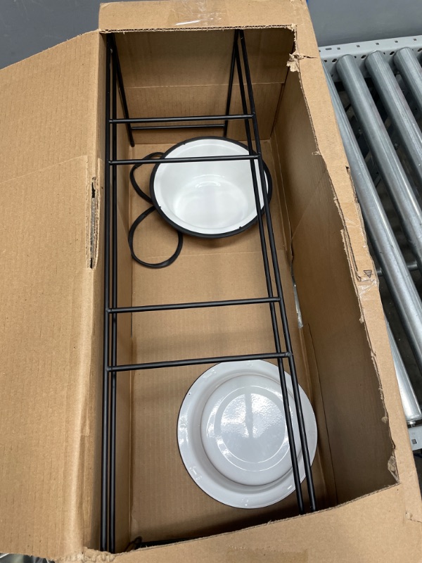 Photo 1 of UPHOLSTERED PET WATER/FOOD BOWLS