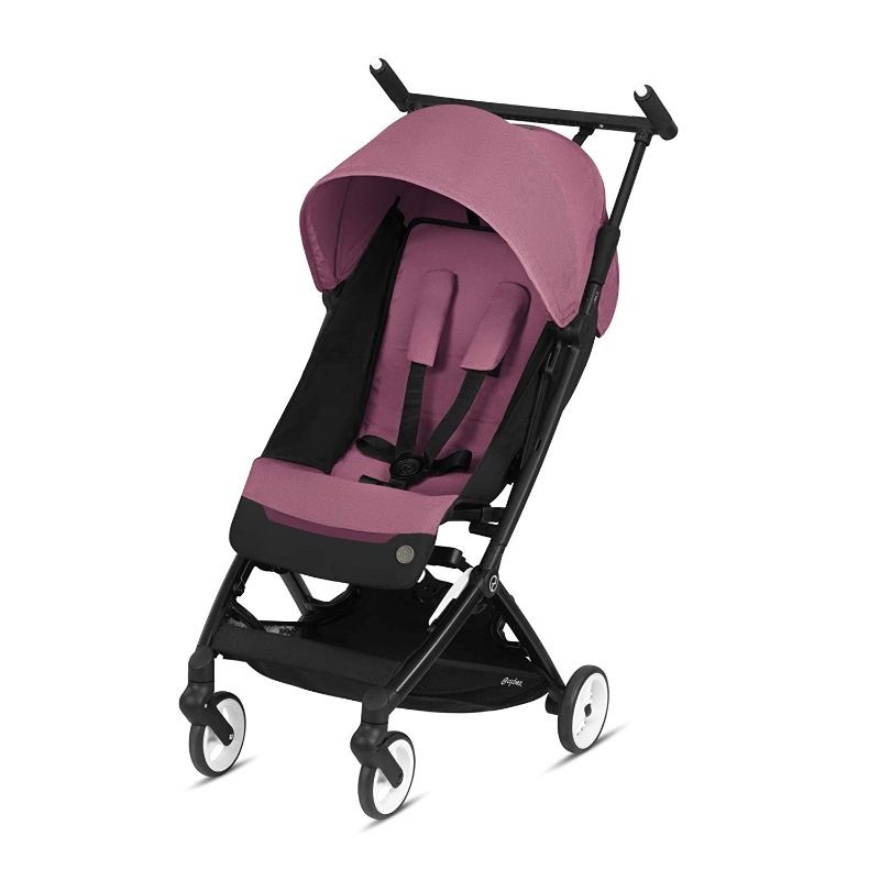 Photo 1 of CYBEX Libelle Stroller, Ultra-Lightweight Stroller, Small Fold Stroller, Hand Luggage Compliant, Compact Stroller, Fits CYBEX Car Seats (Sold Separately), Infants 6 Months+, Magnolia Pink
