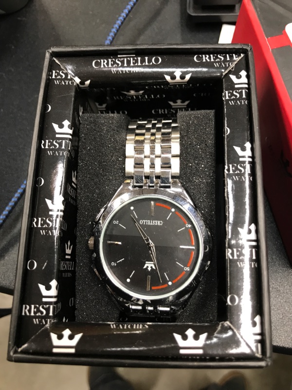 Photo 1 of Crestello Metal Chain Analog Wrist Watch for Men